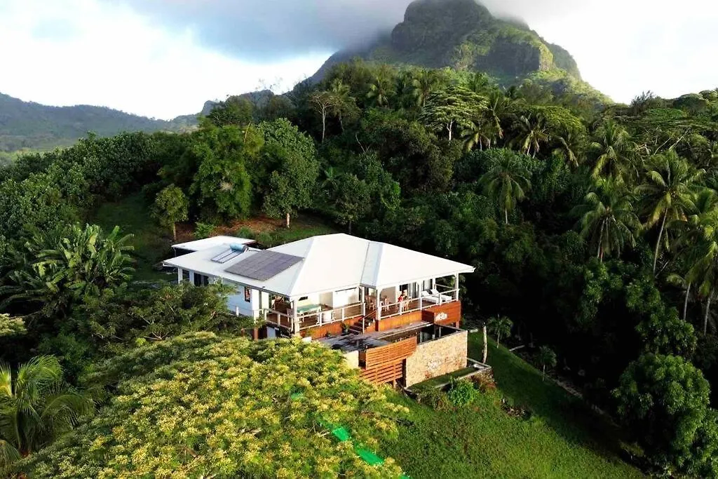 2 Br. Panoramic Lagoon View Villa: Poolside Paradise, Gourmet Kitchen Bora Bora